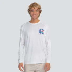 Americana Coastal Bronco PFG Long-Sleeved Tee