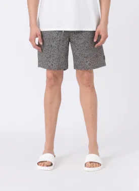 Amphibious Swim Short Stealth Leopard