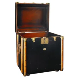 Authentic Models Americas Stateroom End Table, Black