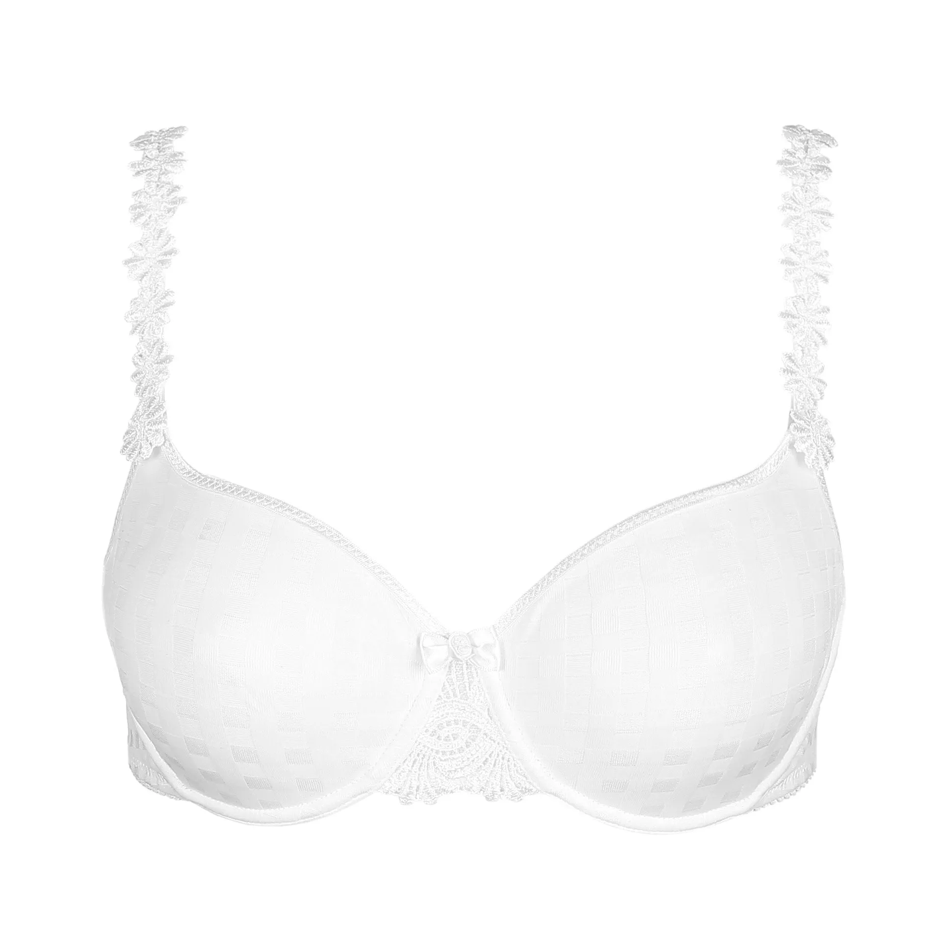 Avero Seamless Non-Padded Bra - White