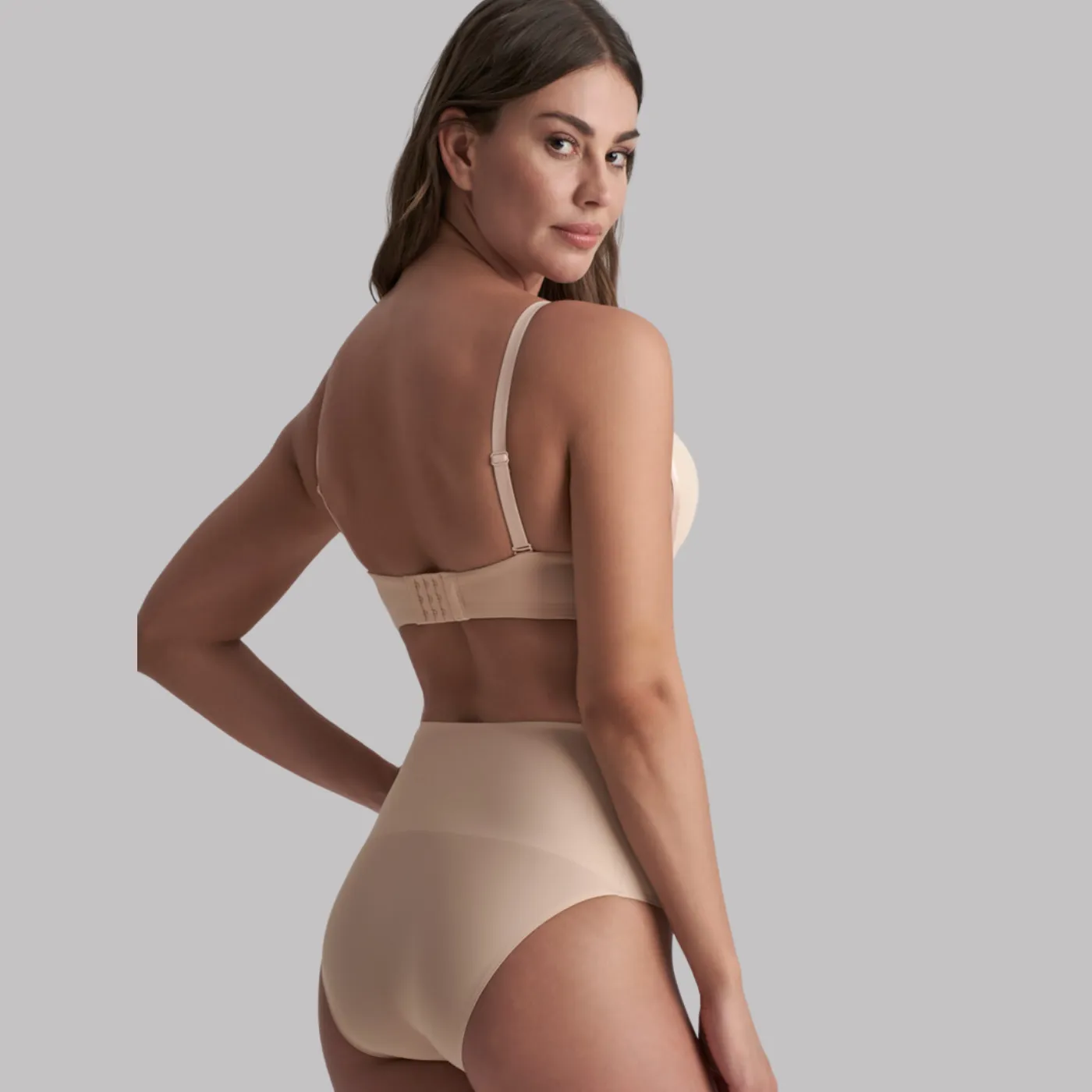 Bye Bra Waist Control Brief | Beige