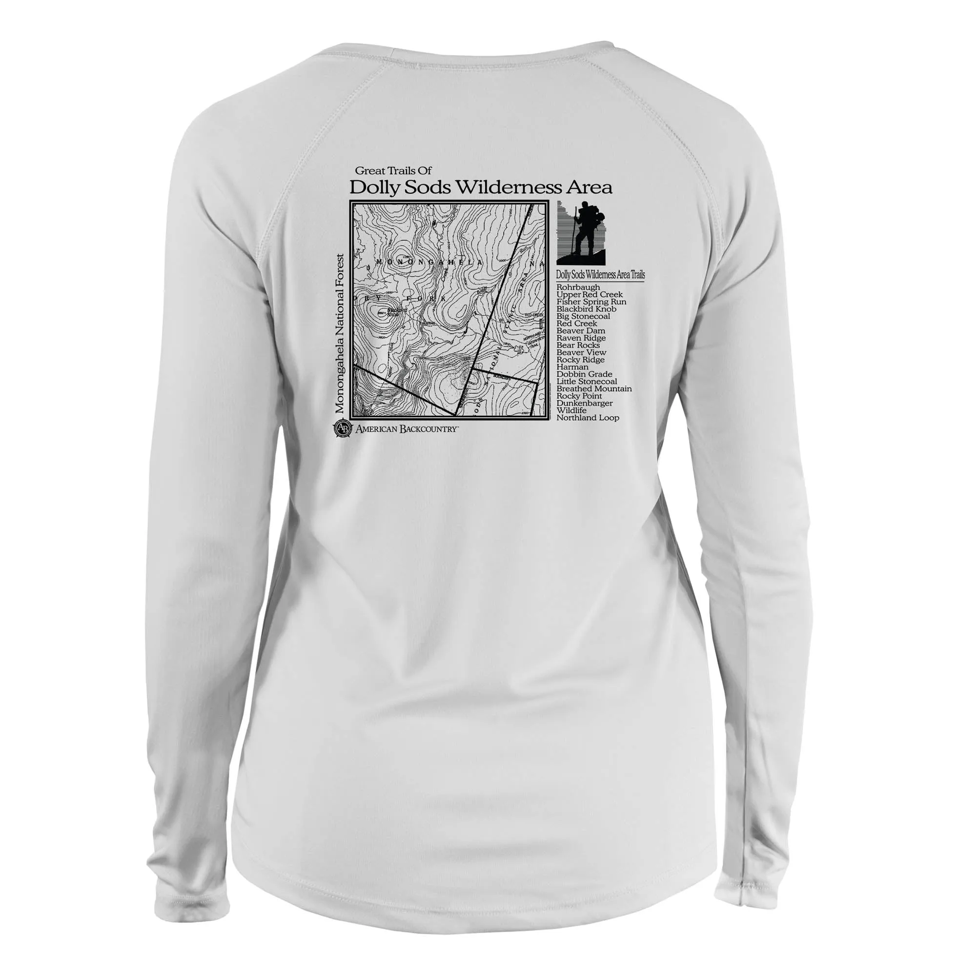 Dolly Sods Great Trails Long Sleeve Microfiber Women's T-Shirt