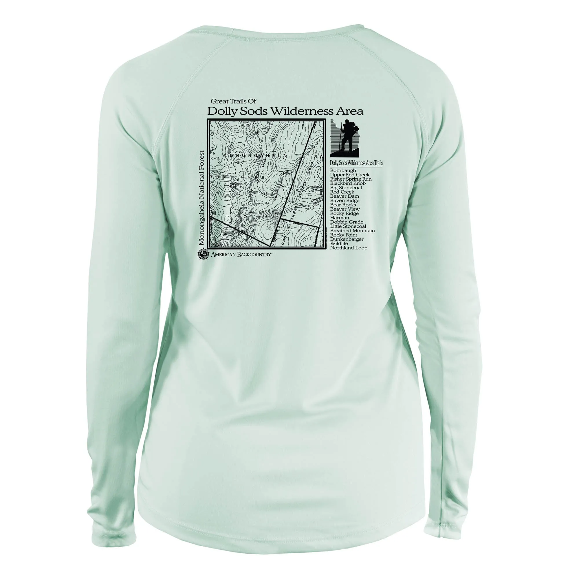 Dolly Sods Great Trails Long Sleeve Microfiber Women's T-Shirt
