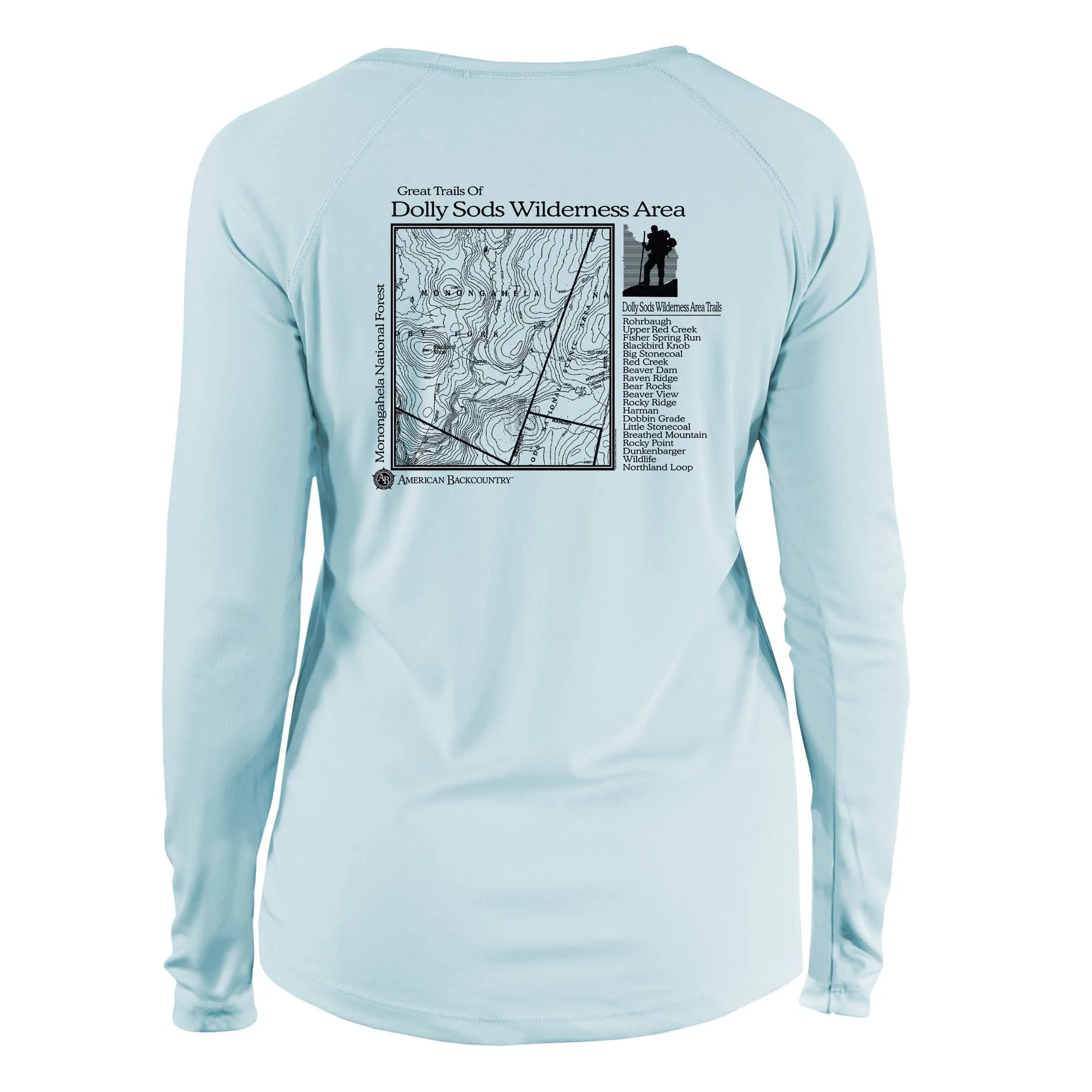 Dolly Sods Great Trails Long Sleeve Microfiber Women's T-Shirt
