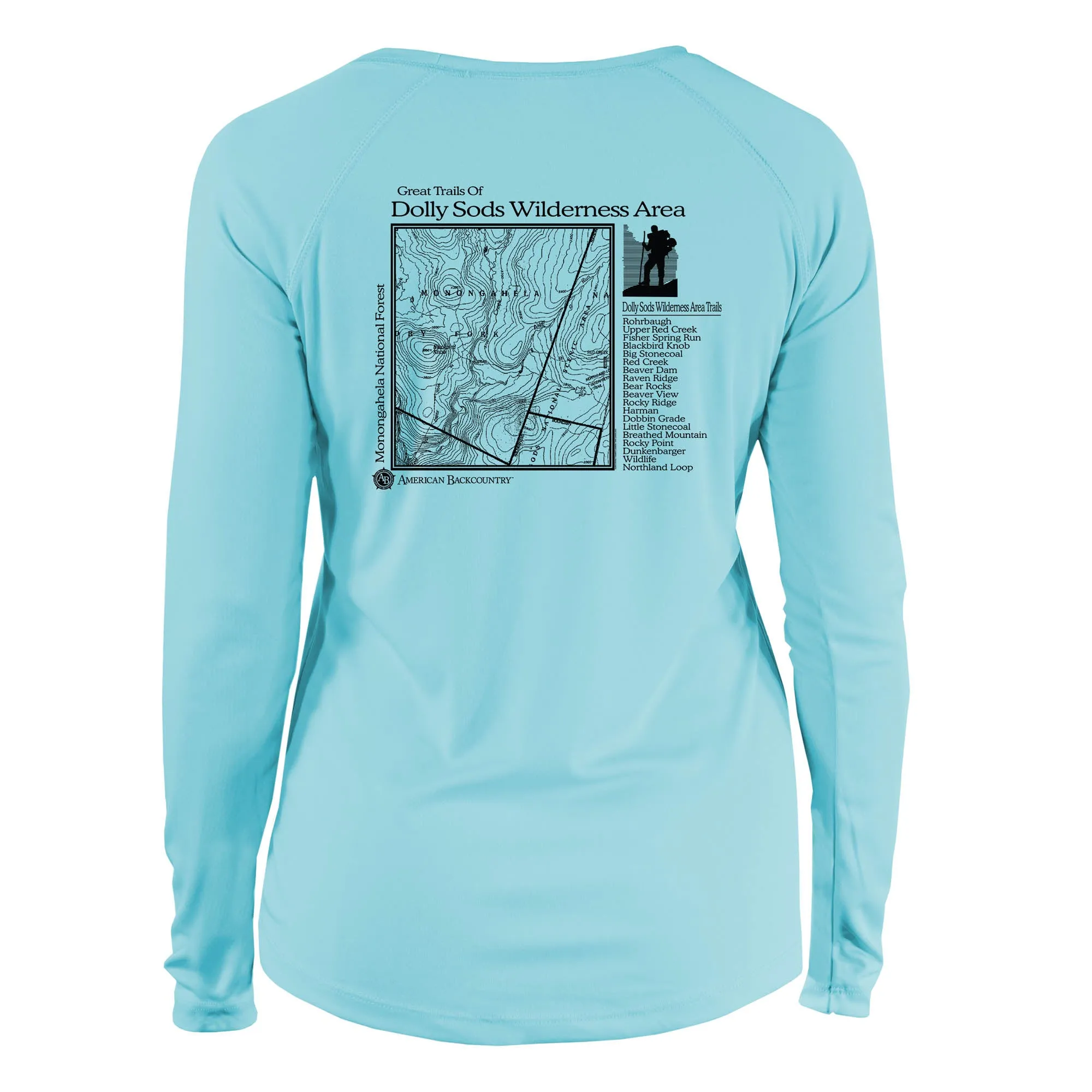 Dolly Sods Great Trails Long Sleeve Microfiber Women's T-Shirt
