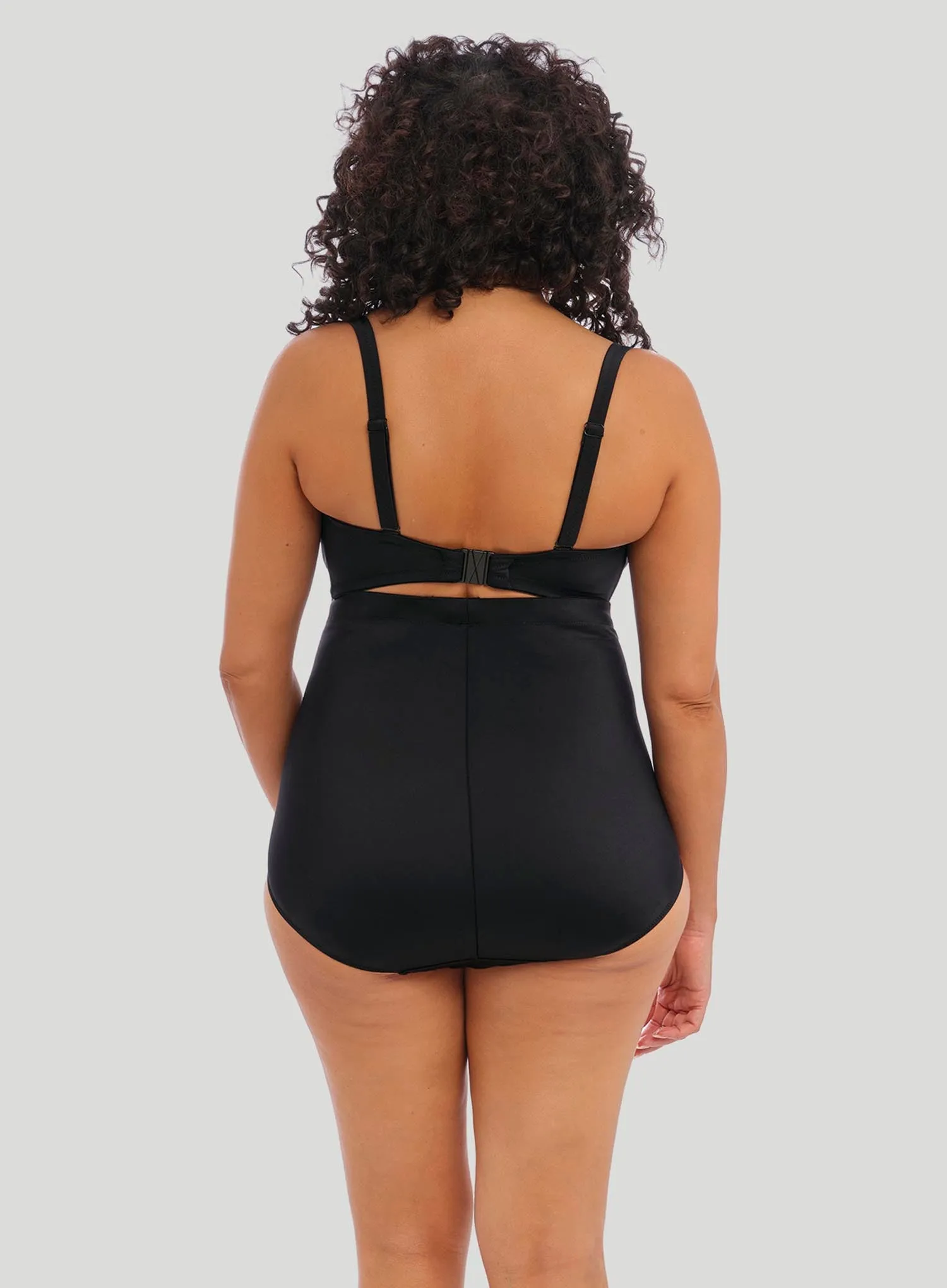 Elomi Swim: Essentials High Waist Brief Black