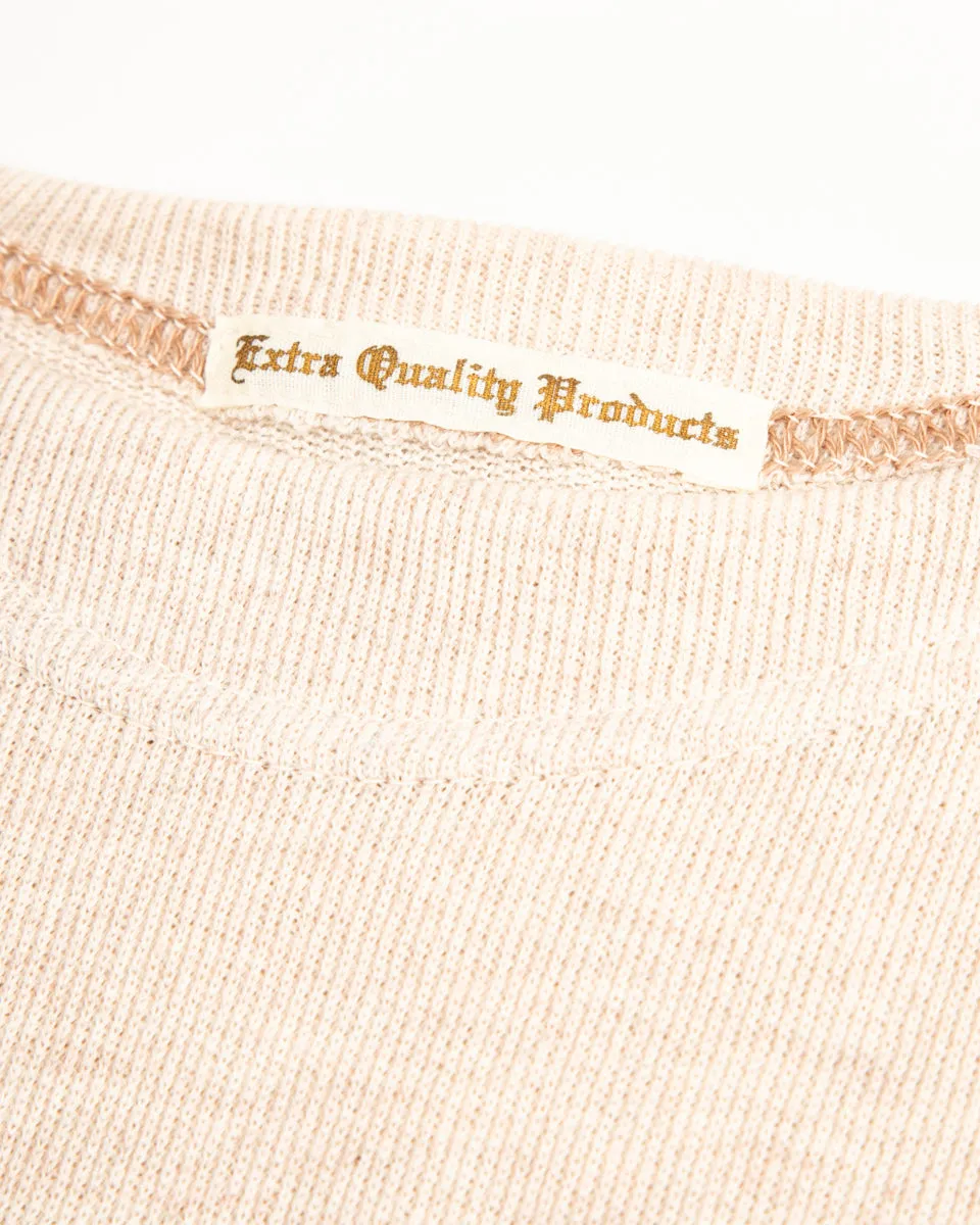 Extra Cotton Jersey Crewneck L/S - Ecru