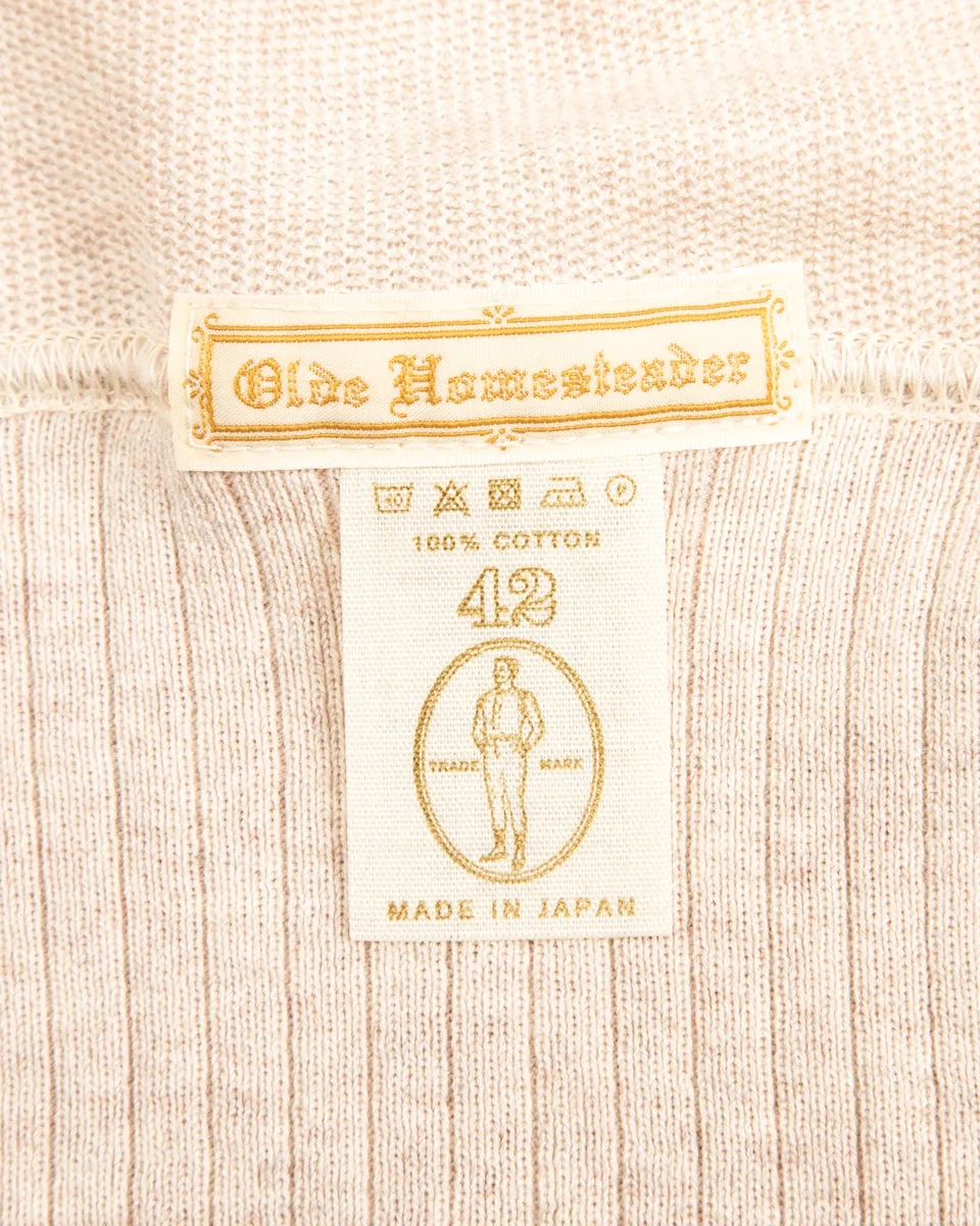 Extra Cotton Jersey Crewneck L/S - Ecru