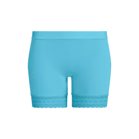 FeelFree Lace Long Boyshort | Opal Blue