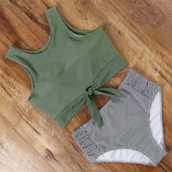 High-waist Swimsuit Bikini