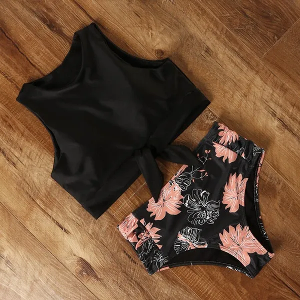 High-waist Swimsuit Bikini