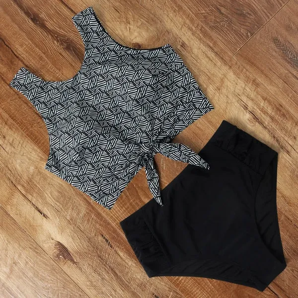 High-waist Swimsuit Bikini