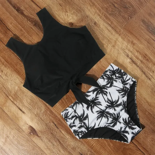 High-waist Swimsuit Bikini