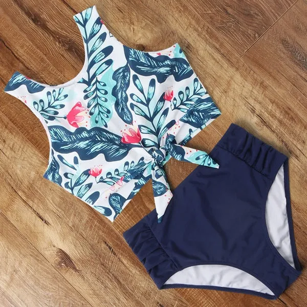 High-waist Swimsuit Bikini