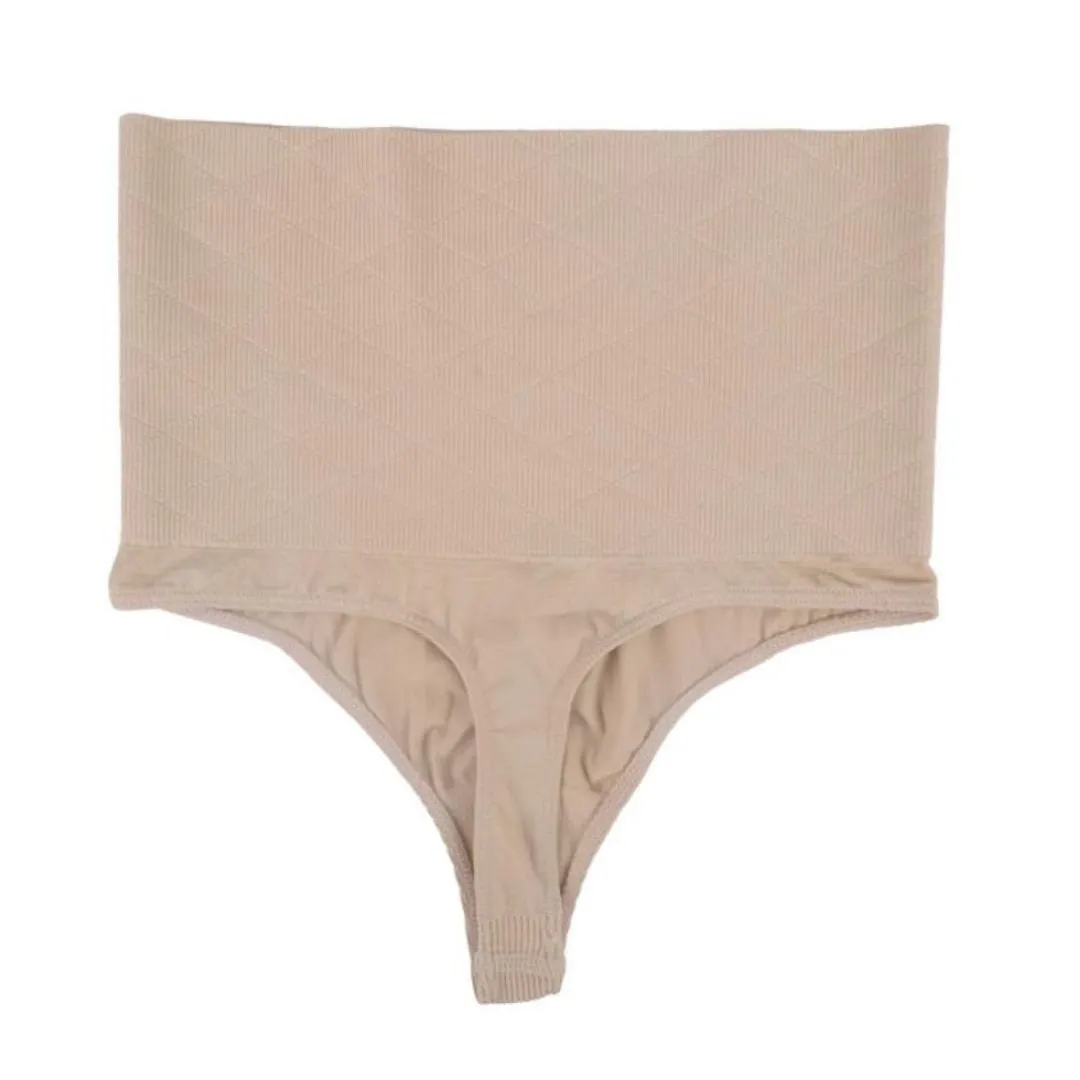 High Waist Tummy Control Slimming Seamless Thong