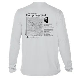 Humphrey's Peak Classic Mountain Long Sleeve Microfiber Men's T-Shirt