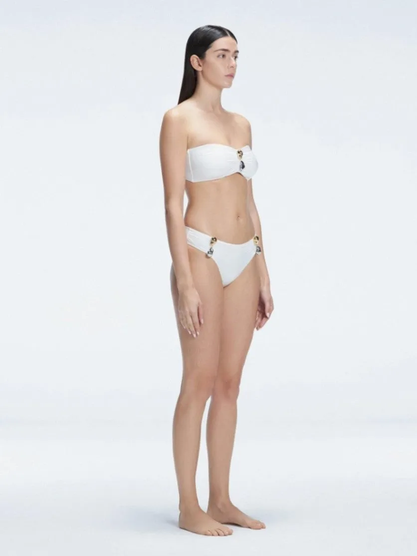 Ilana White Bikini Bottom