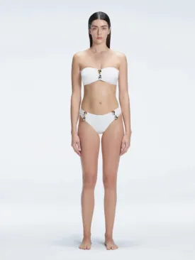 Ilana White Bikini Bottom