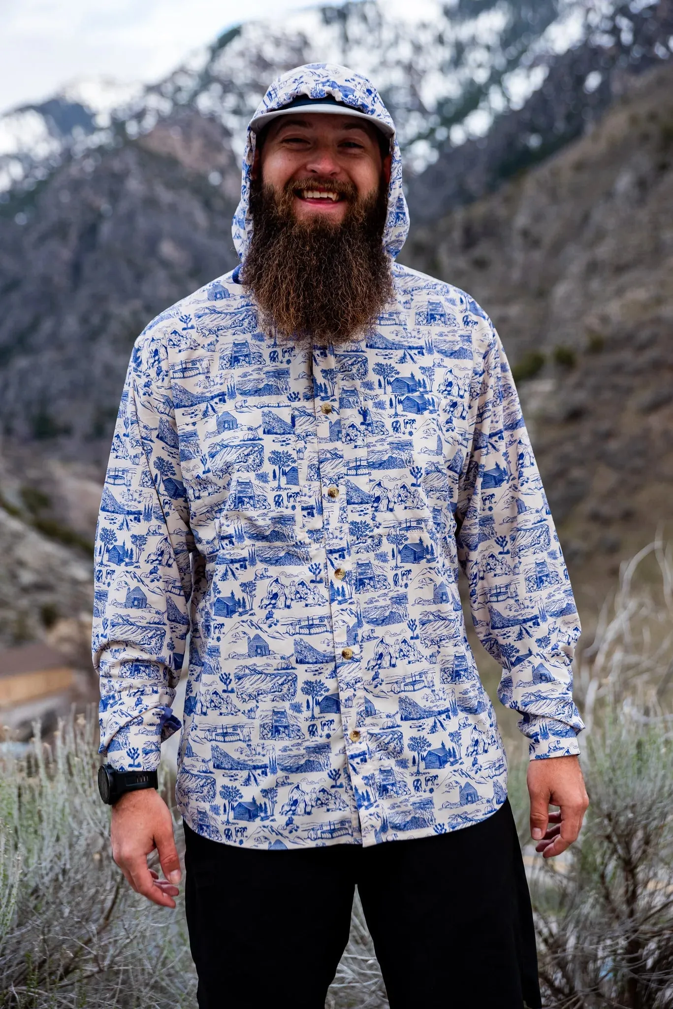 Jolly Gear -  Triple Crown Button Down Long Sleeve