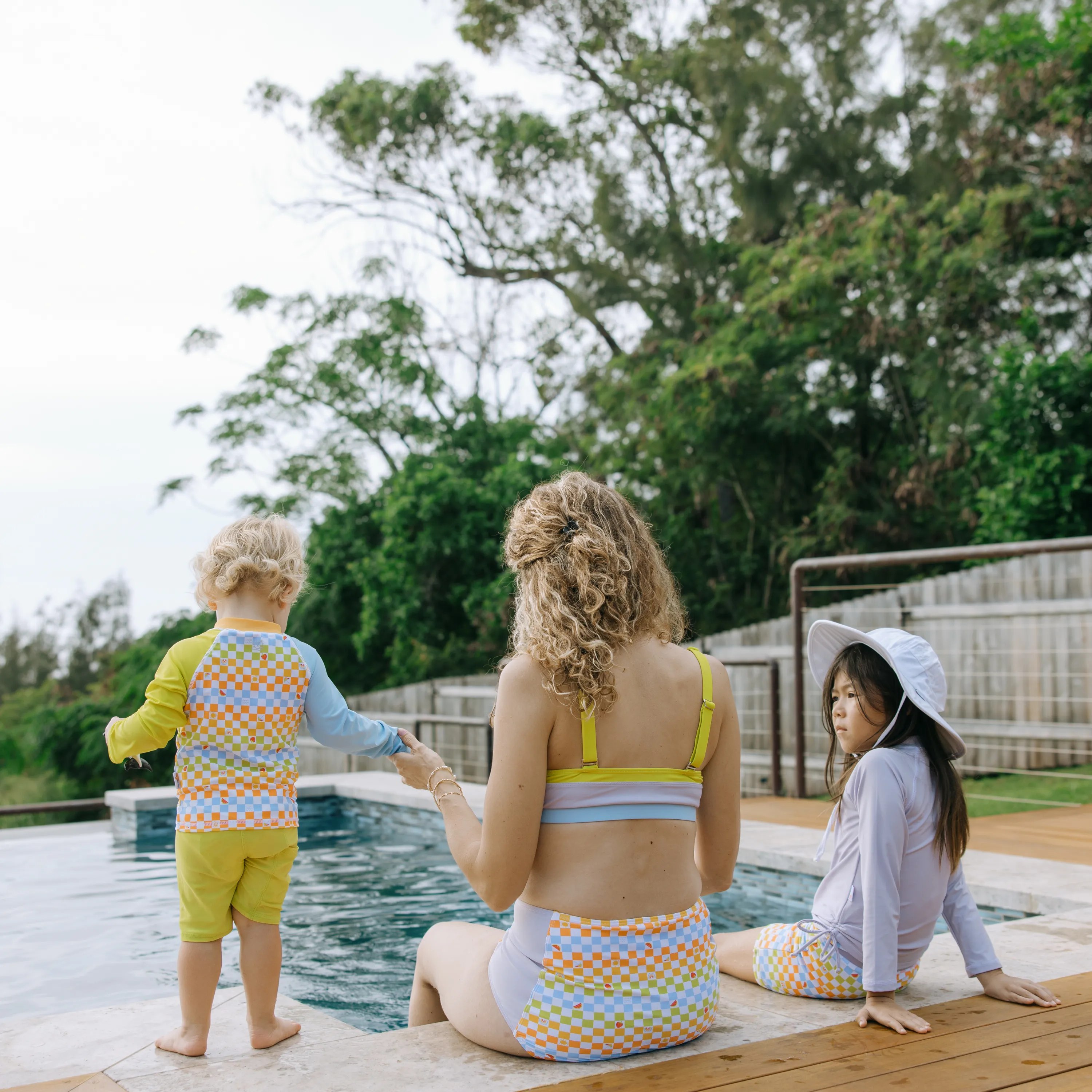 Kids UPF 50  Long Sleeve Zipper Rash Guard Swim Shirt | "Gamified"