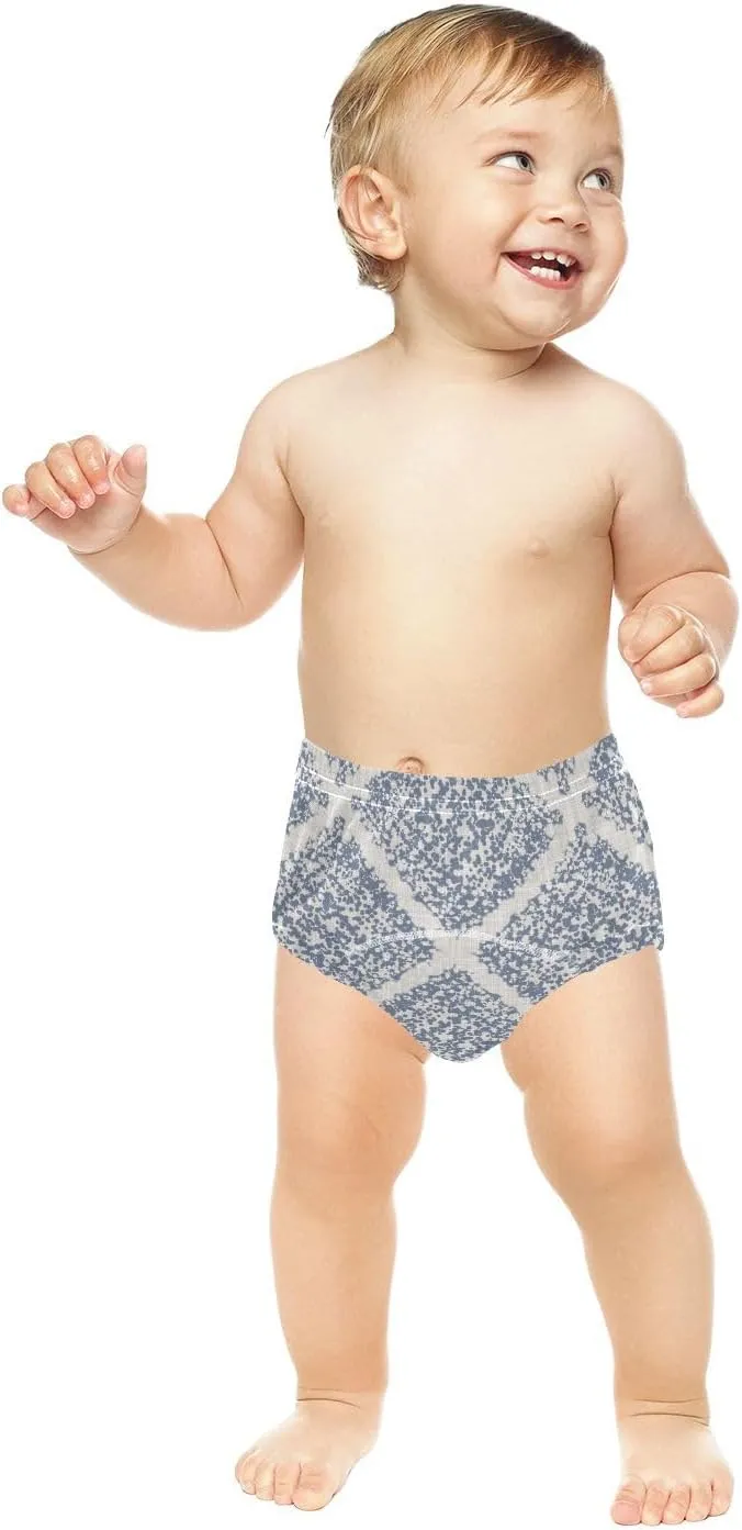 KLL Training Underwear, French Farmhouse Grid, Boxer Briefs Leakproof Training Pants 4T