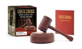 Law & Order: Mini Gavel Set with Sound (RP Minis) Paperback  October 3, 2023
