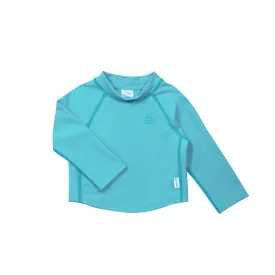 Long Sleeve Rashguard Shirt-Aqua