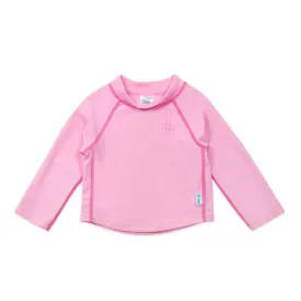 Long Sleeve Rashguard Shirt-Light Pink
