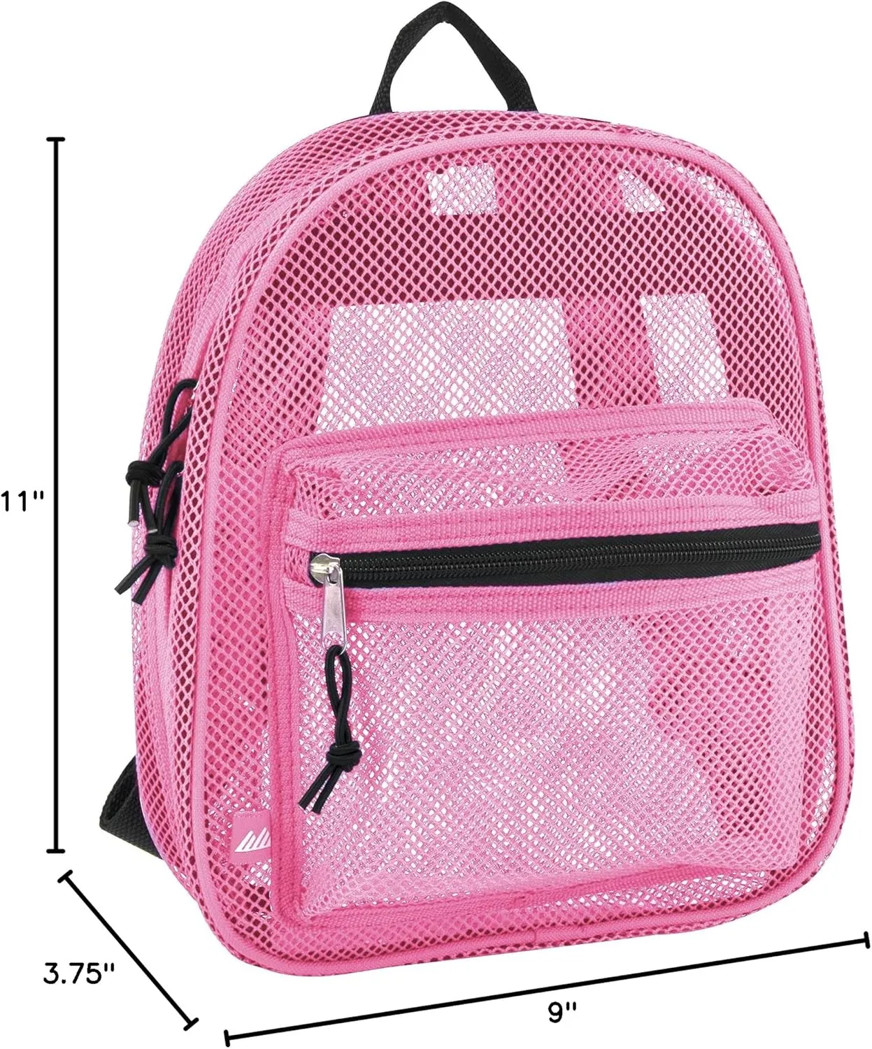 Mini Mesh Backpack for Women, Girls for School, Beach Toys, Pool, Swimming Gear; Mini Transparent Backpacks