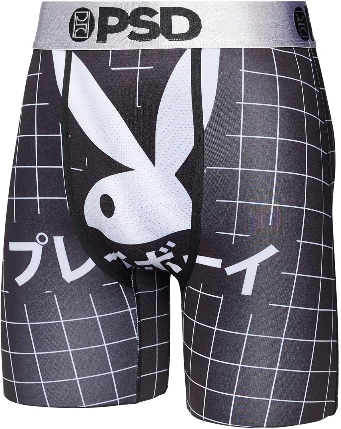 PSD Men's Playboy Boxer Briefs - Breathable and Supportive Men's Underwear with Moisture-Wicking Fabric
