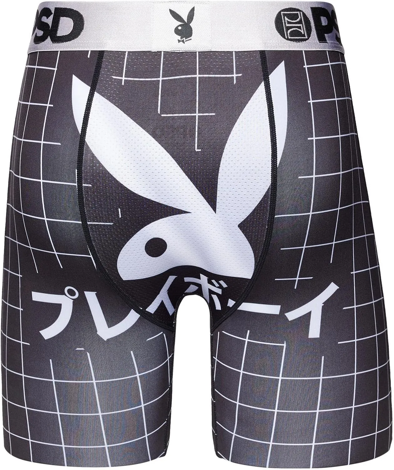 PSD Men's Playboy Boxer Briefs - Breathable and Supportive Men's Underwear with Moisture-Wicking Fabric