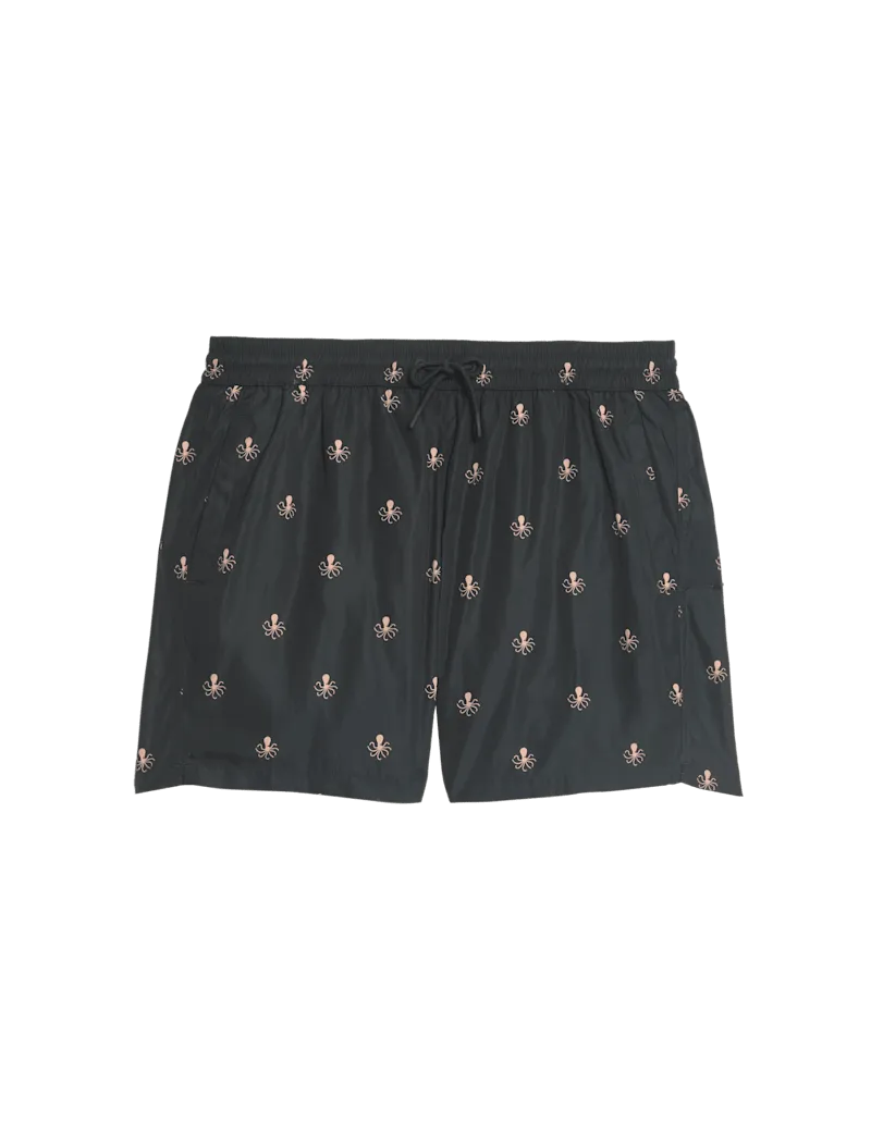Quick Dry Printed Swim Shorts