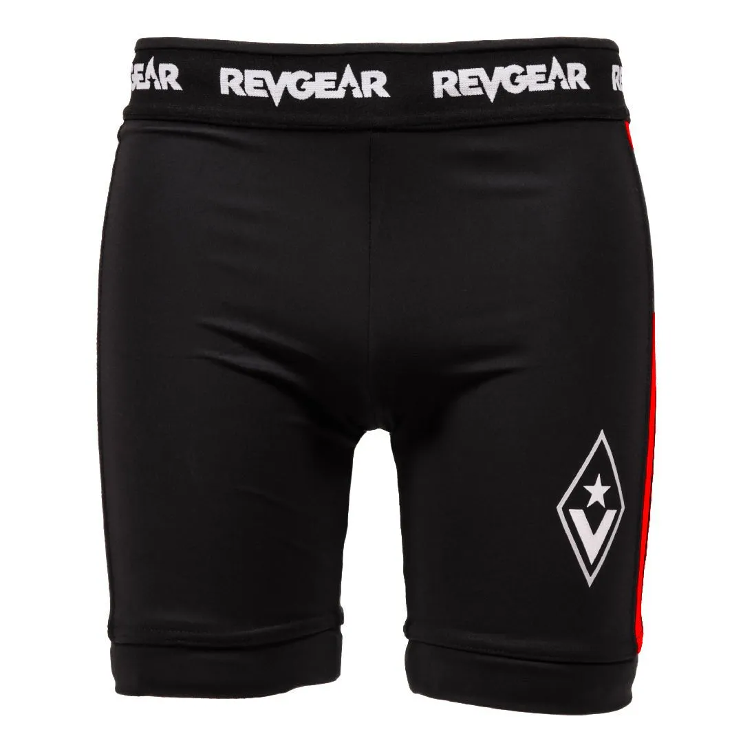 Revgear Staredown Revolution Vale Tudo Shorts - Black/Red