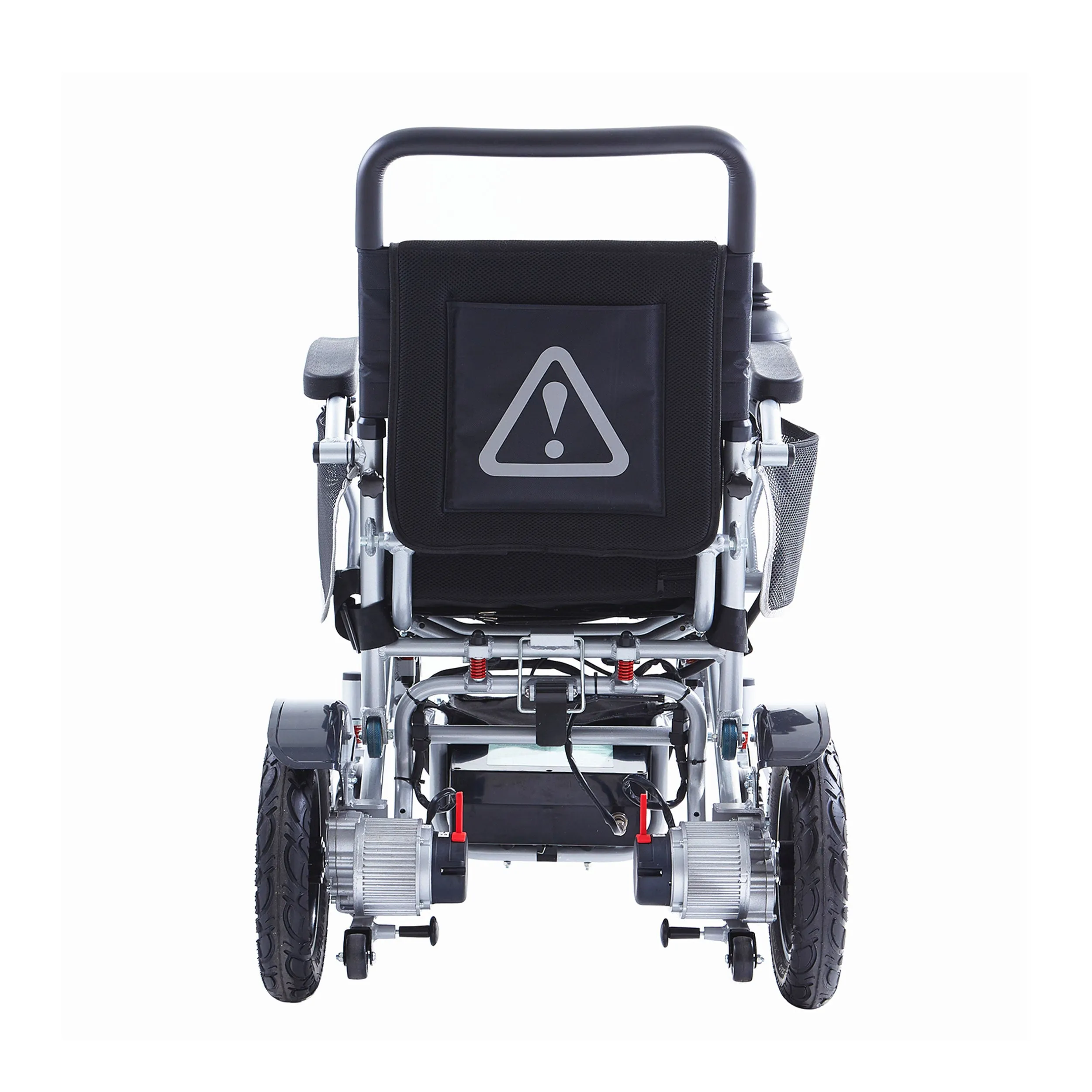 Rubicon DX17 - Automatic Folding & Unfolding Portable Electric Wheelchair: Collapsible, Lightweight & All Terrain | Dual Motor Power Wheelchair