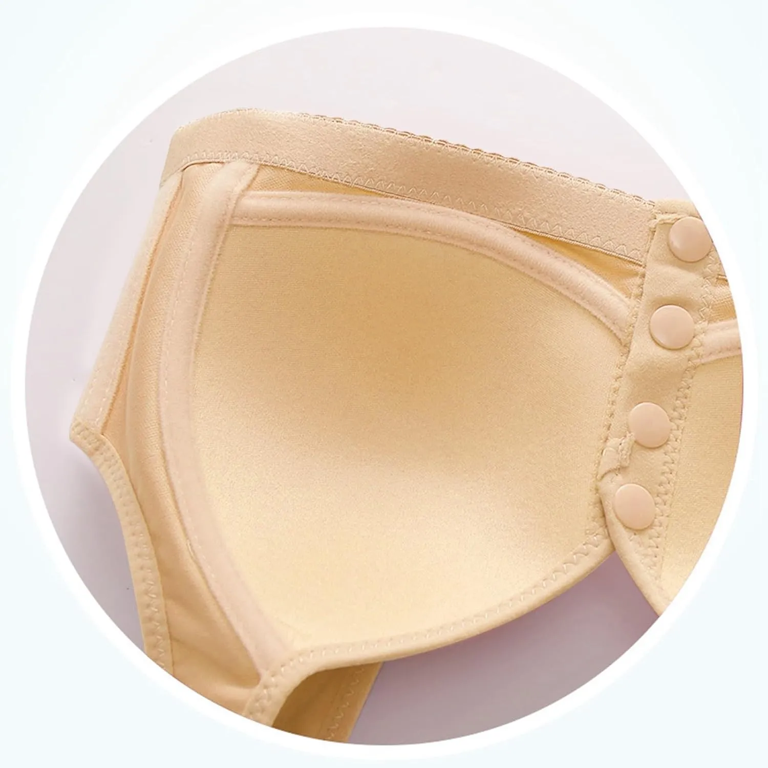 Sports Bras for Women Padded Smoothing Convertible Bra Jacquard Push up Comfort Bralettes V Neck Racerback Crop Top