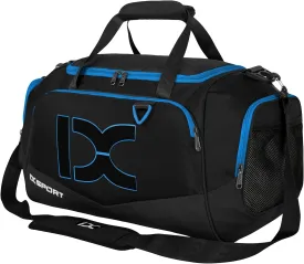 Sports Gym BagINOXTO Travel Duffel Bag with Dry Wet Pocket And Shoe CompartmentFor Women and Men40L/55L Fitness Waterproof Weekender Bag For Swim Sports Travel Working Out (Black blue, 40L)