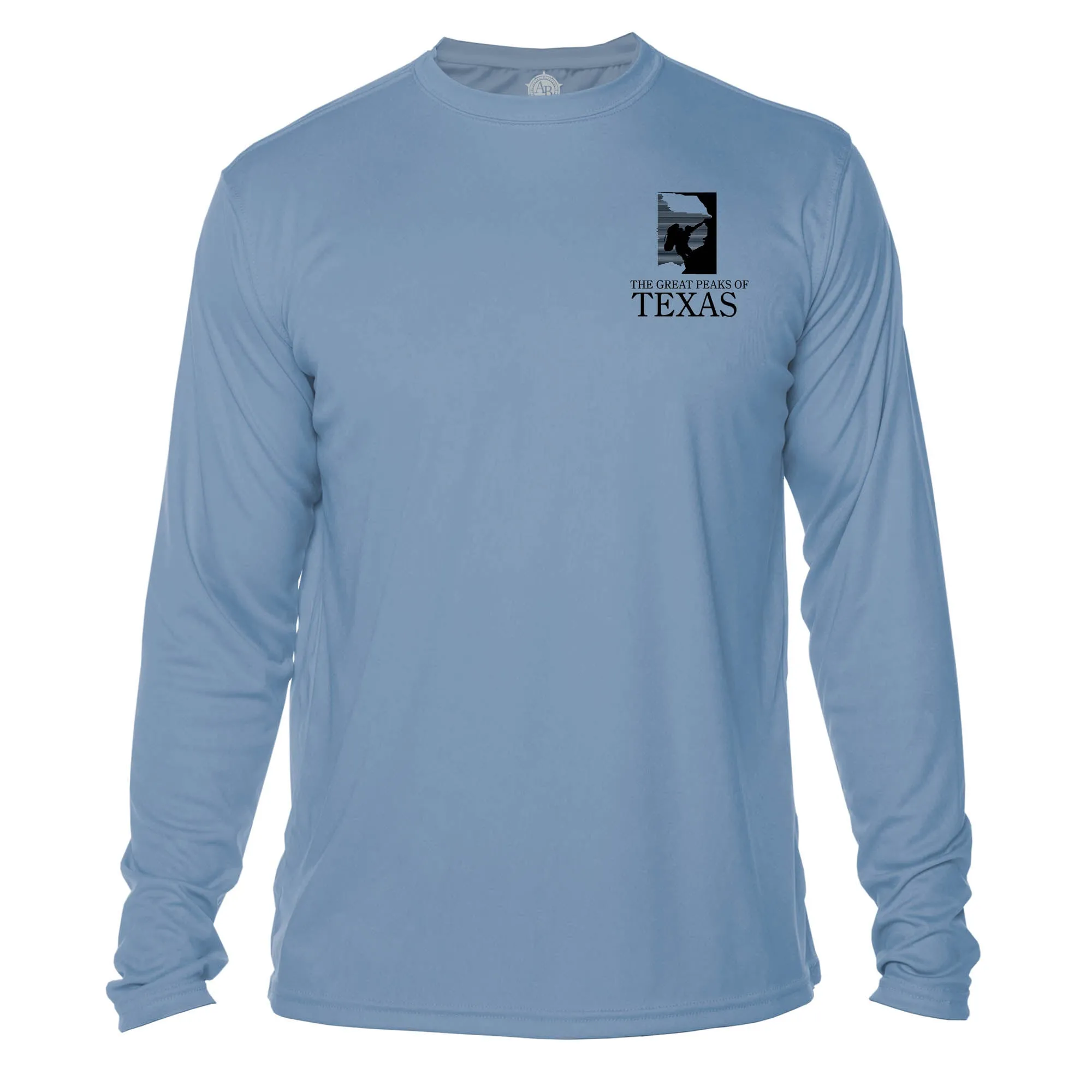 Texas Diamond Topo Long Sleeve Microfiber Men's T-Shirt