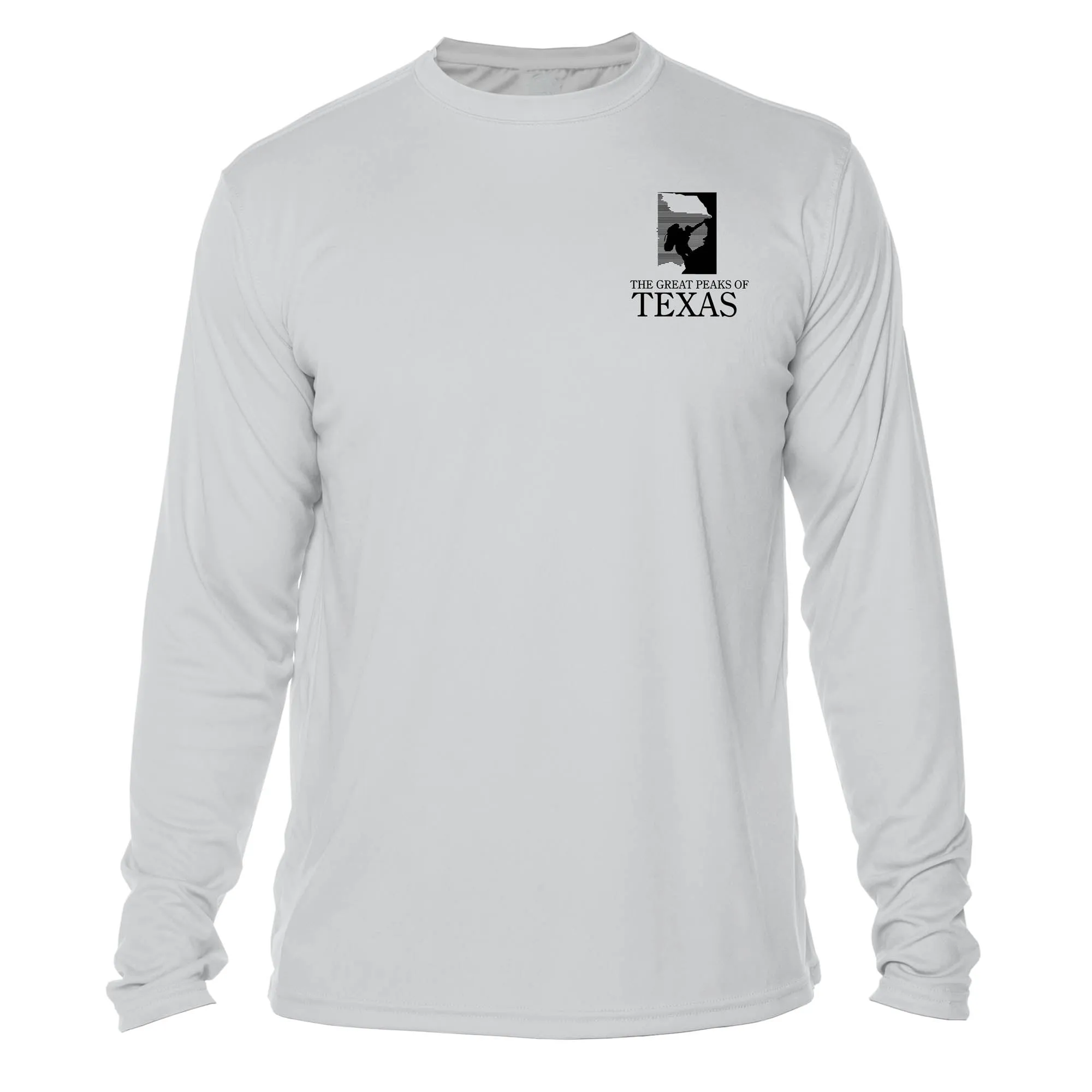 Texas Diamond Topo Long Sleeve Microfiber Men's T-Shirt