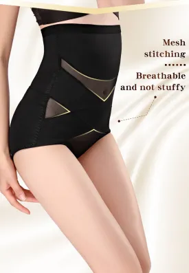 Women Butt Lifter Shapewear Hi-Waist Double Tummy Control Panty Waist Trainer Body Shaper(Bulk 3 Sets)