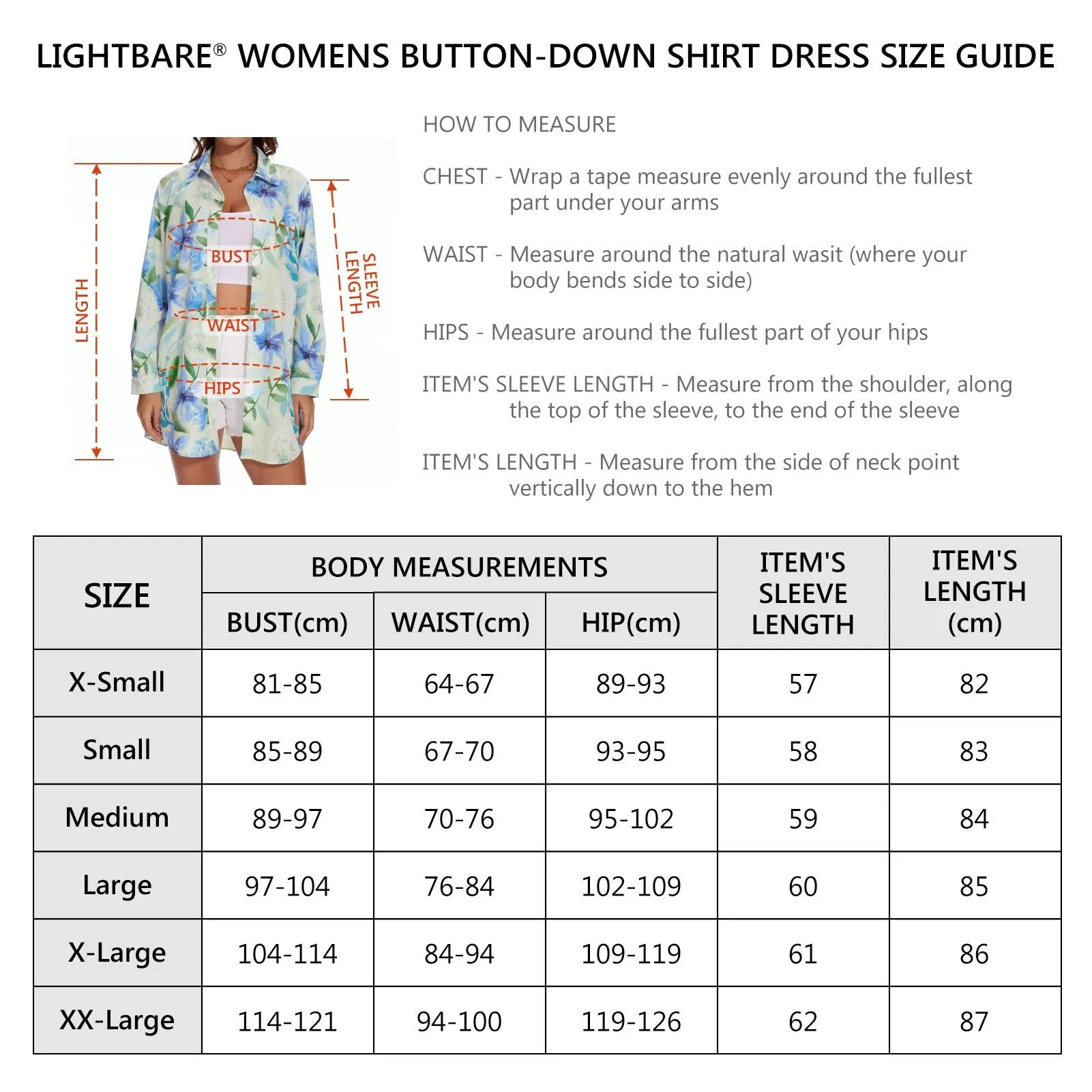 Women's UPF 50  Long Sleeve Button Down Shirt Dress LB16W