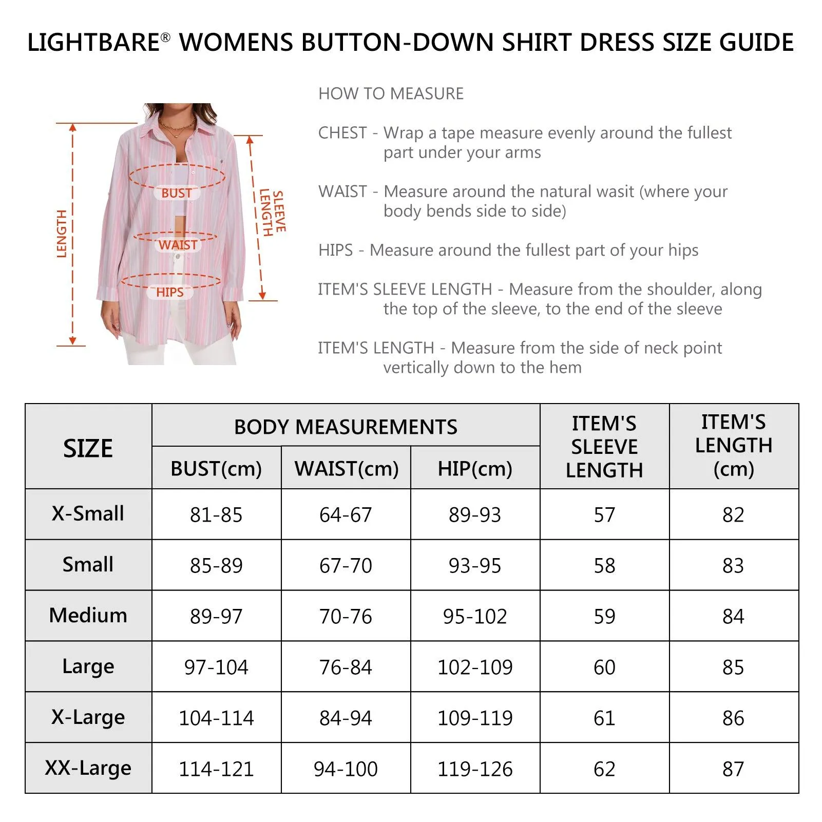 Women's UPF 50  Long Sleeve Button Down Shirt Dress LB16W