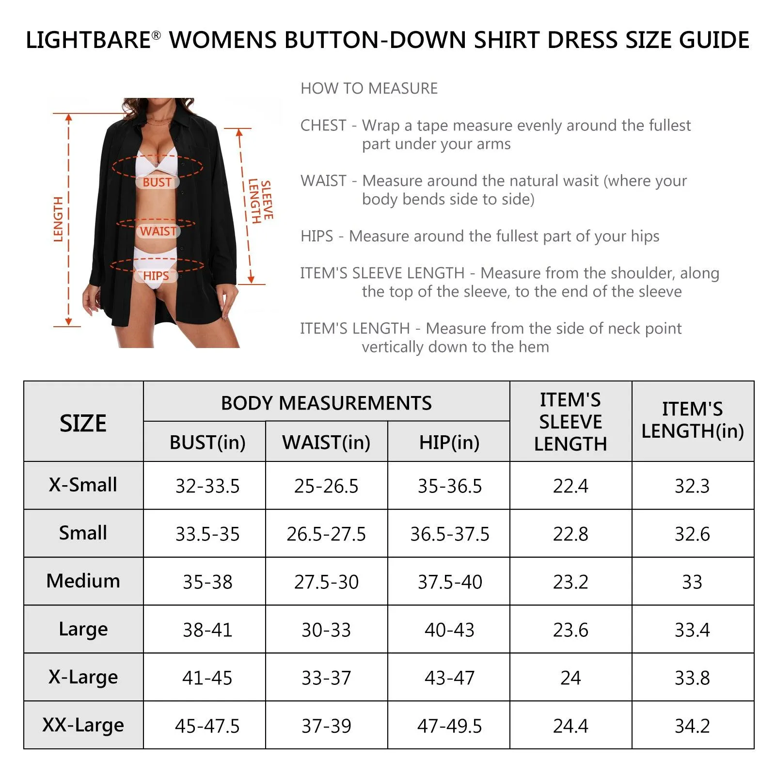 Women's UPF 50  Long Sleeve Button Down Shirt Dress LB16W