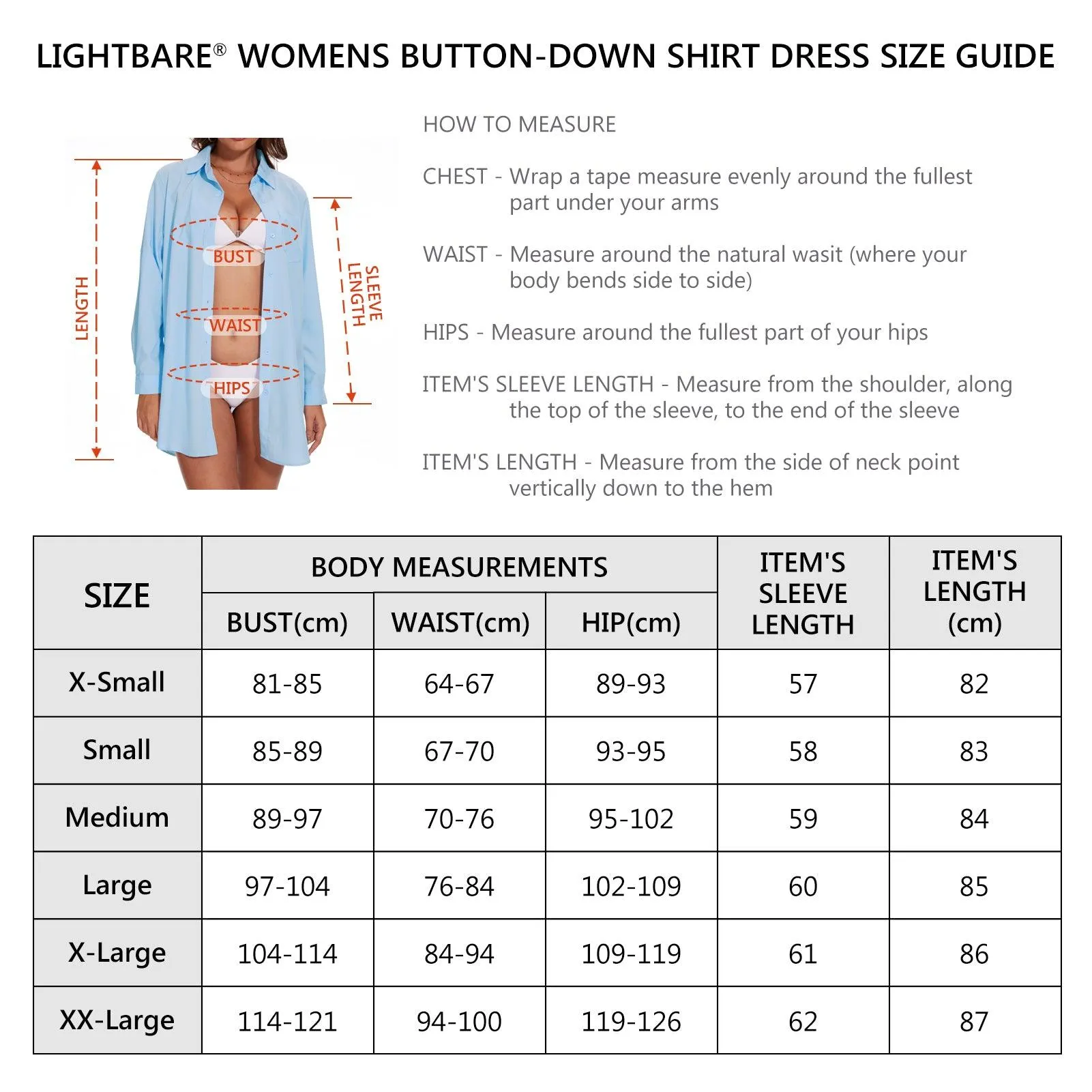 Women's UPF 50  Long Sleeve Button Down Shirt Dress LB16W